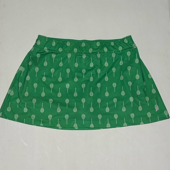Prince Conversational Tennis Skort, Tennis Racquet Pattern, Biker Shorts, Large - Picture 1 of 6